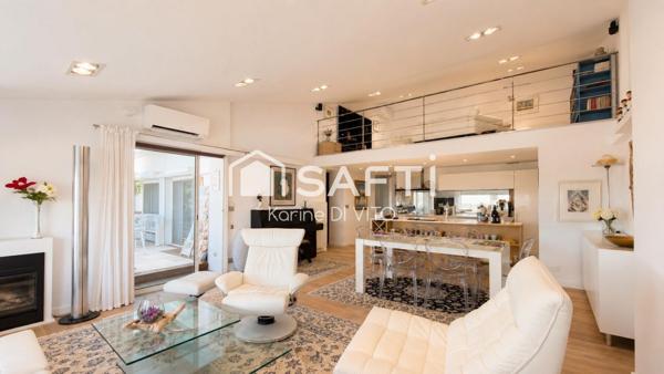 Appartement d’exception en dernier étage au calme et sans vis-à-vis