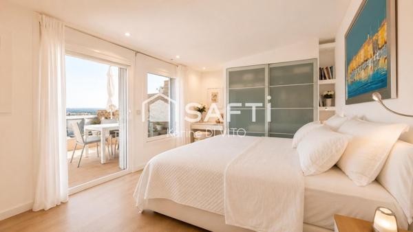 Appartement d’exception en dernier étage au calme et sans vis-à-vis