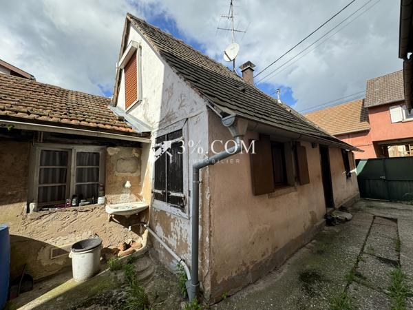 3%COM Maison alsacienne à rénover au centre de HOCHFELDEN Hochfelden (67270)