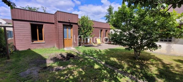 Maison de plain-pied 4 pièces avec jardin sans vis-à-vis