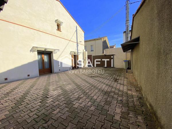 Spacieuse maison de village - extérieur piscinable