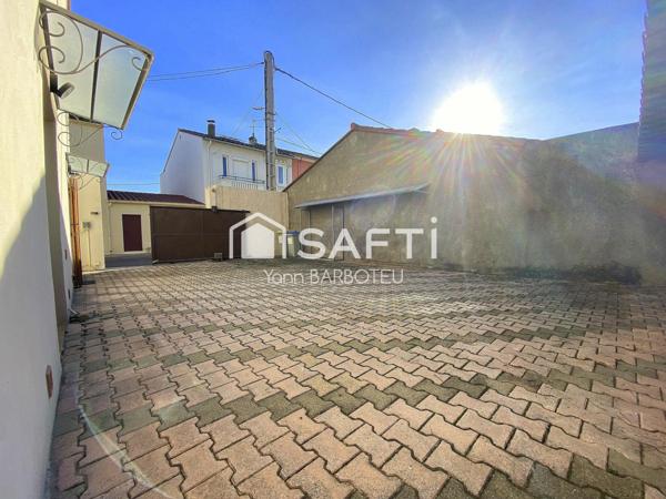 Spacieuse maison de village - extérieur piscinable