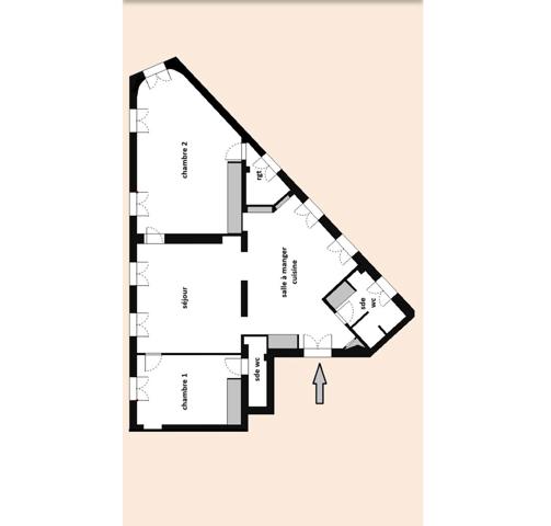 Appartement
         4 pièces
        - 98 m² 1 050 000 € *