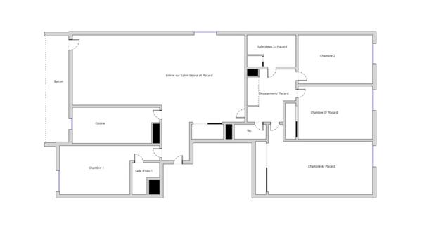 Sèvres Rive Gauche - Appartement 4 chambres €485 000 ** - Référence 618-S