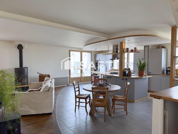 RARE BIEN MIXTE MAISON+LOCAL PROFESSIONNEL T5 3 CH