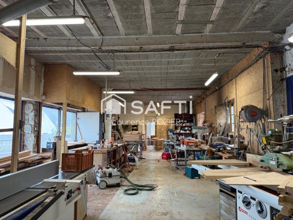 RARE BIEN MIXTE MAISON+LOCAL PROFESSIONNEL T5 3 CH