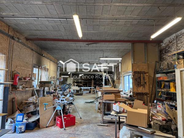 RARE BIEN MIXTE MAISON+LOCAL PROFESSIONNEL T5 3 CH