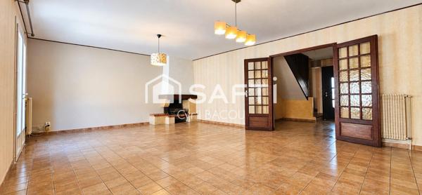 Maison familiale 5 pièces 138m2 sur terrain piscinable