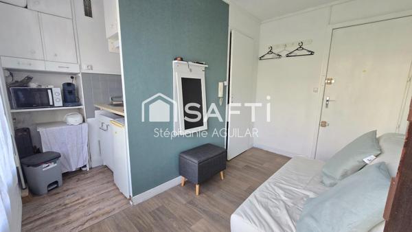 Studio avec balcon au centre de Caudéran