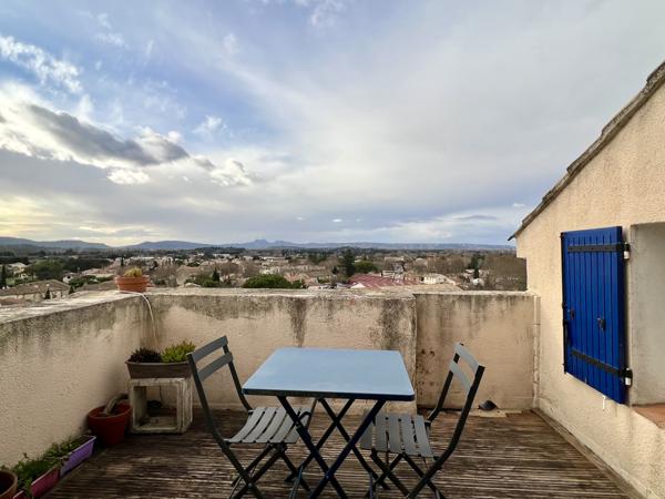 Mallemort (13370) Charmante maison de village 3 chambres offrant une vue panoramique !