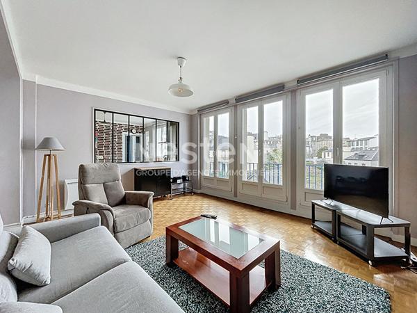 Brest-Gambetta: bel appartement deux chambres balcons 82m²