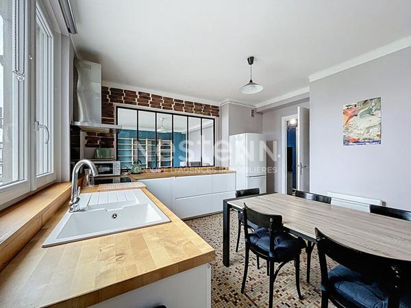 Brest-Gambetta: bel appartement deux chambres balcons 82m²