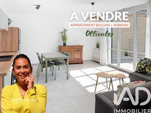 Appartement à vendre 2 pièces 48,33 m² Ollioules
