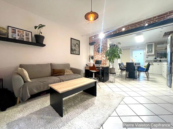 SAINT-CHAMOND- duplex lumineux 103 M2- 3 chambres-balcon