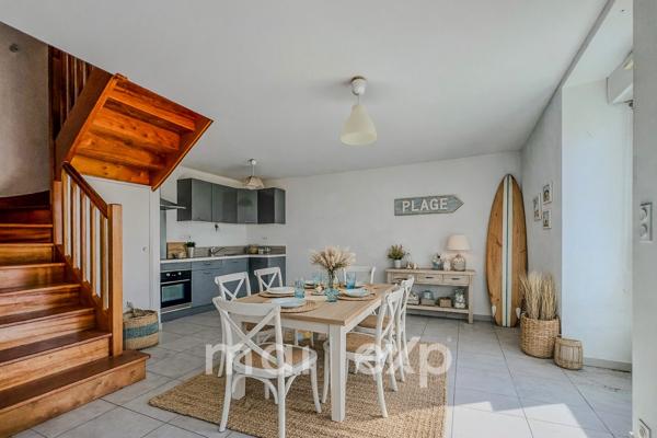 Immeuble Crucuno – 2 appartements T3 + grange – Entre bourg et plage