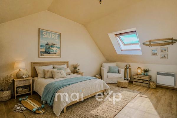 Immeuble Crucuno – 2 appartements T3 + grange – Entre bourg et plage