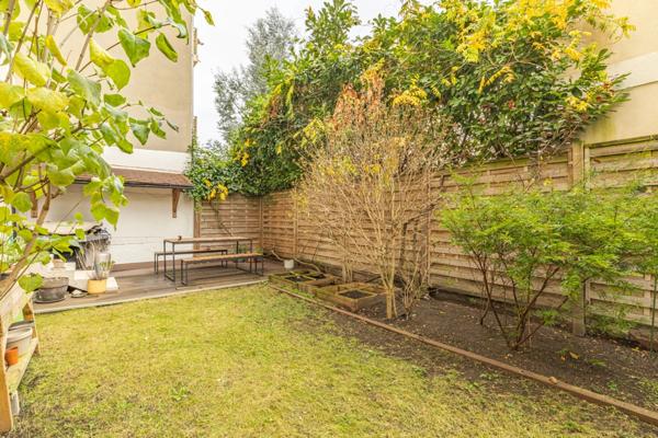 Appartement à vendre 4 pièces BOIS COLOMBES (92) avec jardin de 55m2
