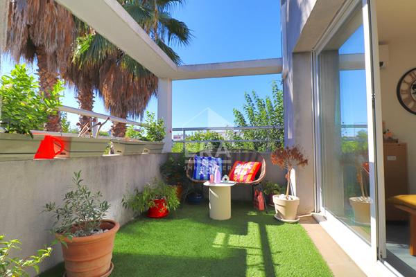 Appartement Marseille T3 DUPLEX 65 m² ? DERNIER ÉTAGE ? 2 TERRASSES ? GARAGE - LES OLIVES / LIMITE 12E ? PROCHE ALLAUCH