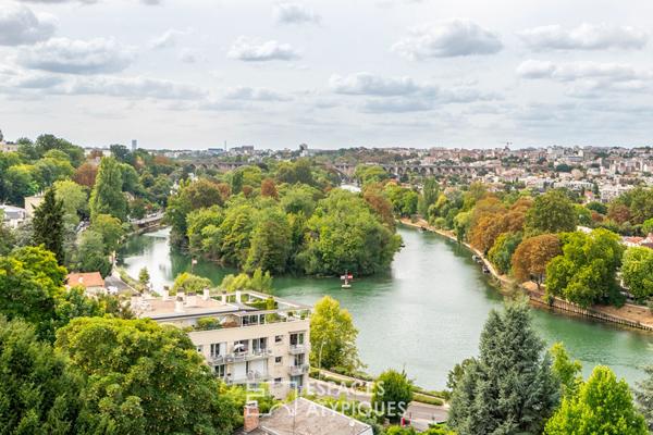 Appartement familial avec vue panoramique sur la Marne