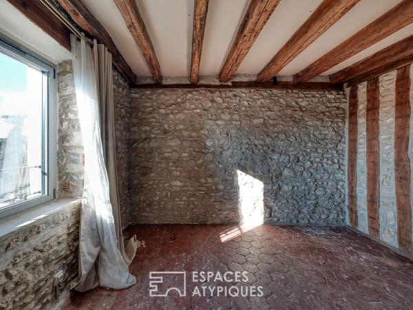 Un duplex de caractère à Etampes