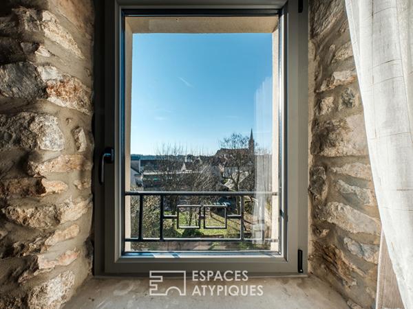 Un duplex de caractère à Etampes