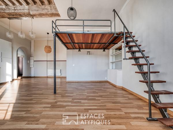 Un duplex de caractère à Etampes