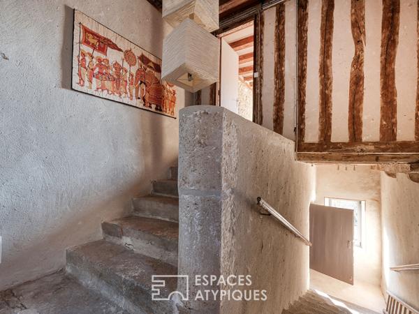 Un duplex de caractère à Etampes