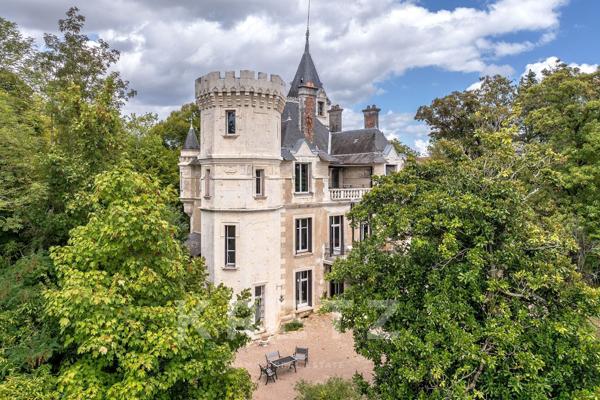 Château historique du XVIIᵉ, 600 m², parc 10 ha, piscine