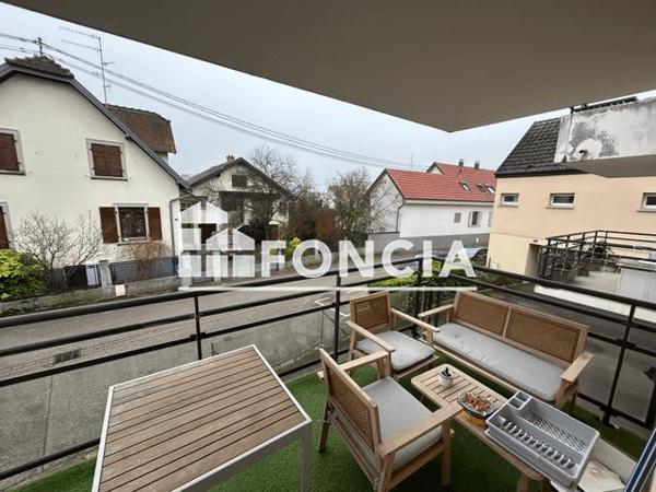 Location Appartement 3 pièces 63 m² - 20A RUE D'ALSACE Ostwald 67540