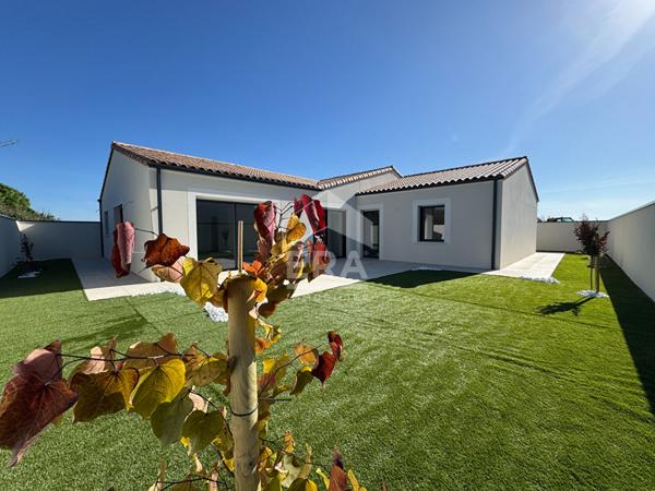 Maison de plain -pied 4 chambres - Chauray