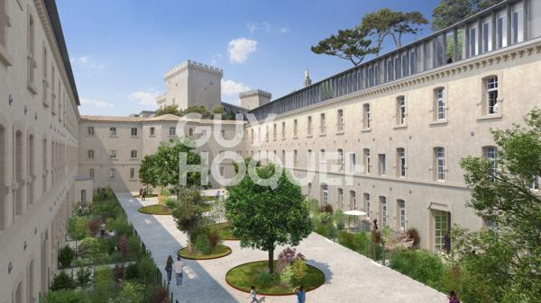 Appartement 1 pièce(s) 47.10 m2 avec jardin