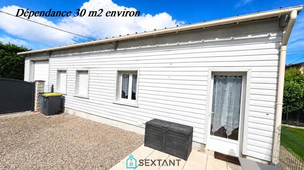 Pavillon familial de 140 m² avec dépendance aménagée, sous-sol complet et grand terrain de 1 000 m²