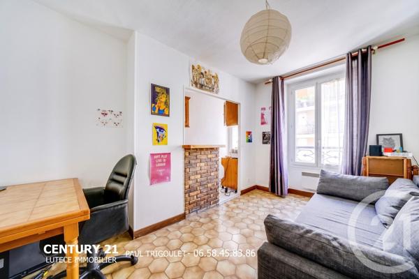 Appartement F1 à vendre  1 pièce - 26,22 m 2   PARIS  - 75020
