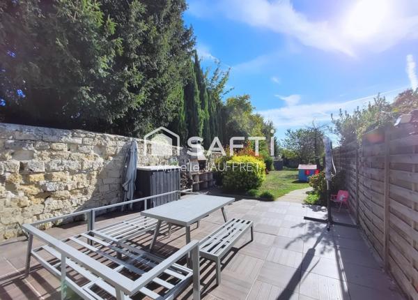 Idéal première acquisition maison avec jardin.