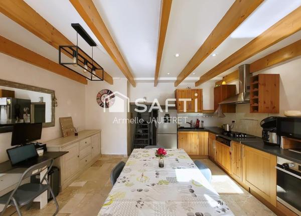 Idéal première acquisition maison avec jardin.