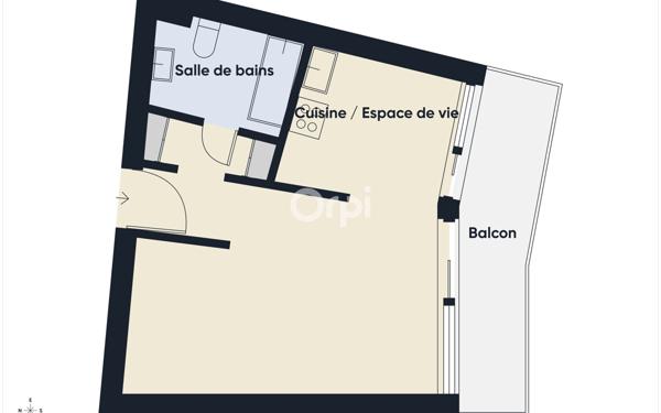 Appartement à vendre    1 pièce • 31,81 m2 Mandelieu-la-Napoule