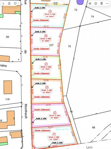 Terrain à vendre 1 008 m² Romorantin-Lanthenay