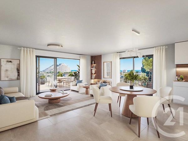 Appartement à vendre  2 pièces - 41,32 m2 VILLENEUVE LOUBET - 06