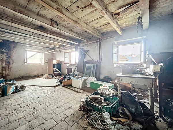 Charmante bâtisse de caractère à rénover, avec terrain plat, à vendre sur Seynod (Le Treige)