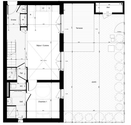 Rennes (35000) RENNES BEAUREGARD - MAISON 3 CHAMBRES ELIGIBLE BRS - OPPORTUNITE A SAISIR