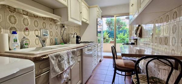 Appartement 3 pièces en rez-de-jardin - Le Cannet