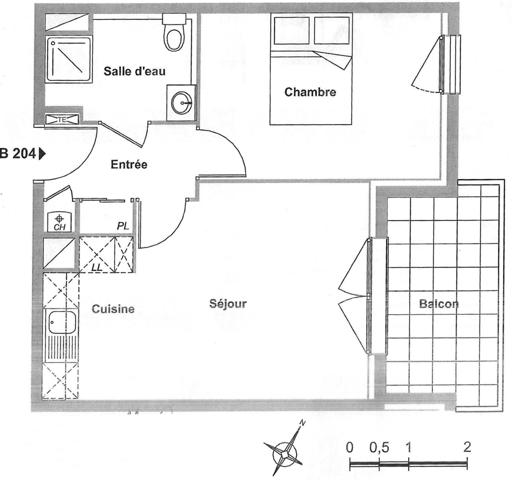 SUPERBE F2 AVEC GRAND BALCON