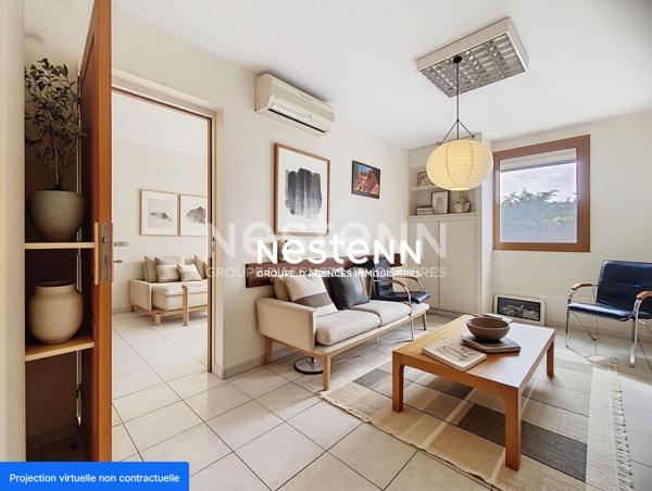 VALLAURIS- 2P- 37 m2- SUD -PARKING COLLECTIF