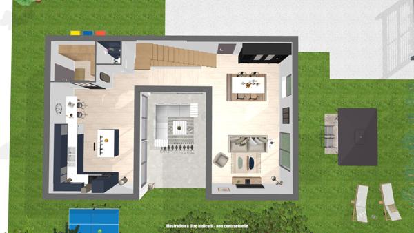 Maison familiale à fort potentiel non achevée, 157 m² habitables