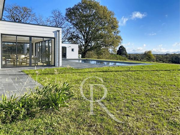 Bayonne (64100) Maison contemporaine avec 4 chambres et piscine, vue sur les montagnes proche de Bayonne