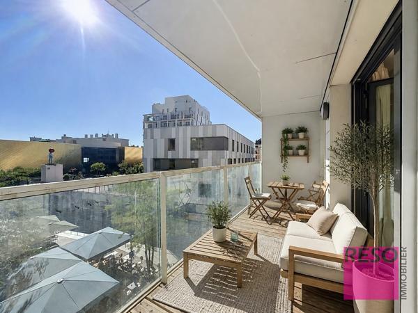 GRAND STUDIO – TERRASSE PLEIN SUD – VUE DÉGAGÉE – PROXIMITÉ CEVA & TRAM
