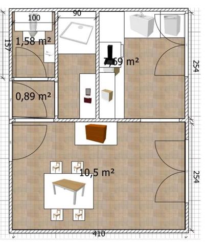 Vente                                                      Appartement
                        
                     2 pièces                      24 m2                     à Perpignan