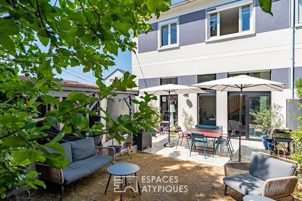 Maison-loft avec terrasse et jardin