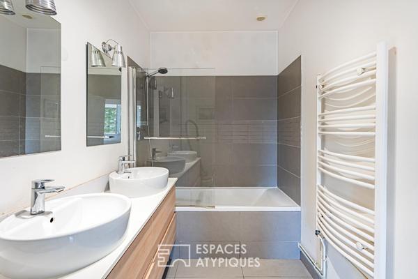 Maison-loft avec terrasse et jardin