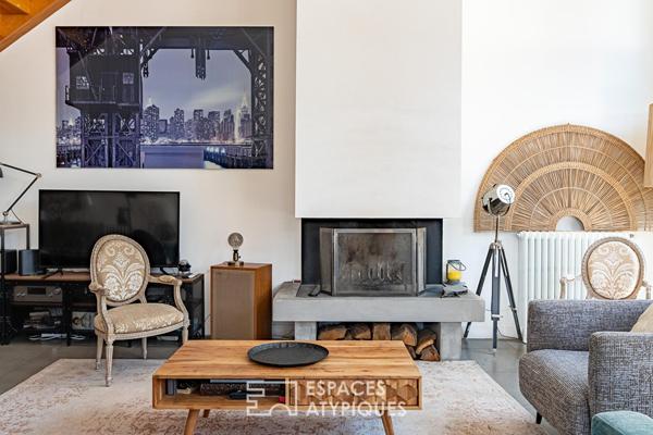 Maison-loft avec terrasse et jardin
